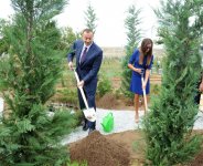 Azerbaijani president and his spouse visit Gala State History-Ethnography Preserve (PHOTO)